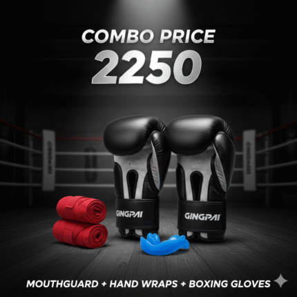 Boxing Gloves (White & Gold, Black & Silver)